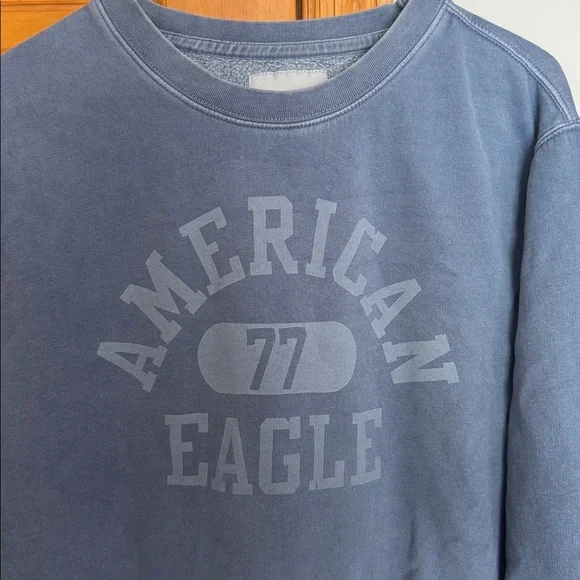 American Eagle Light Blue Super Soft Crewneck Sweatshirt women’s size XL - Picture 2 of 4